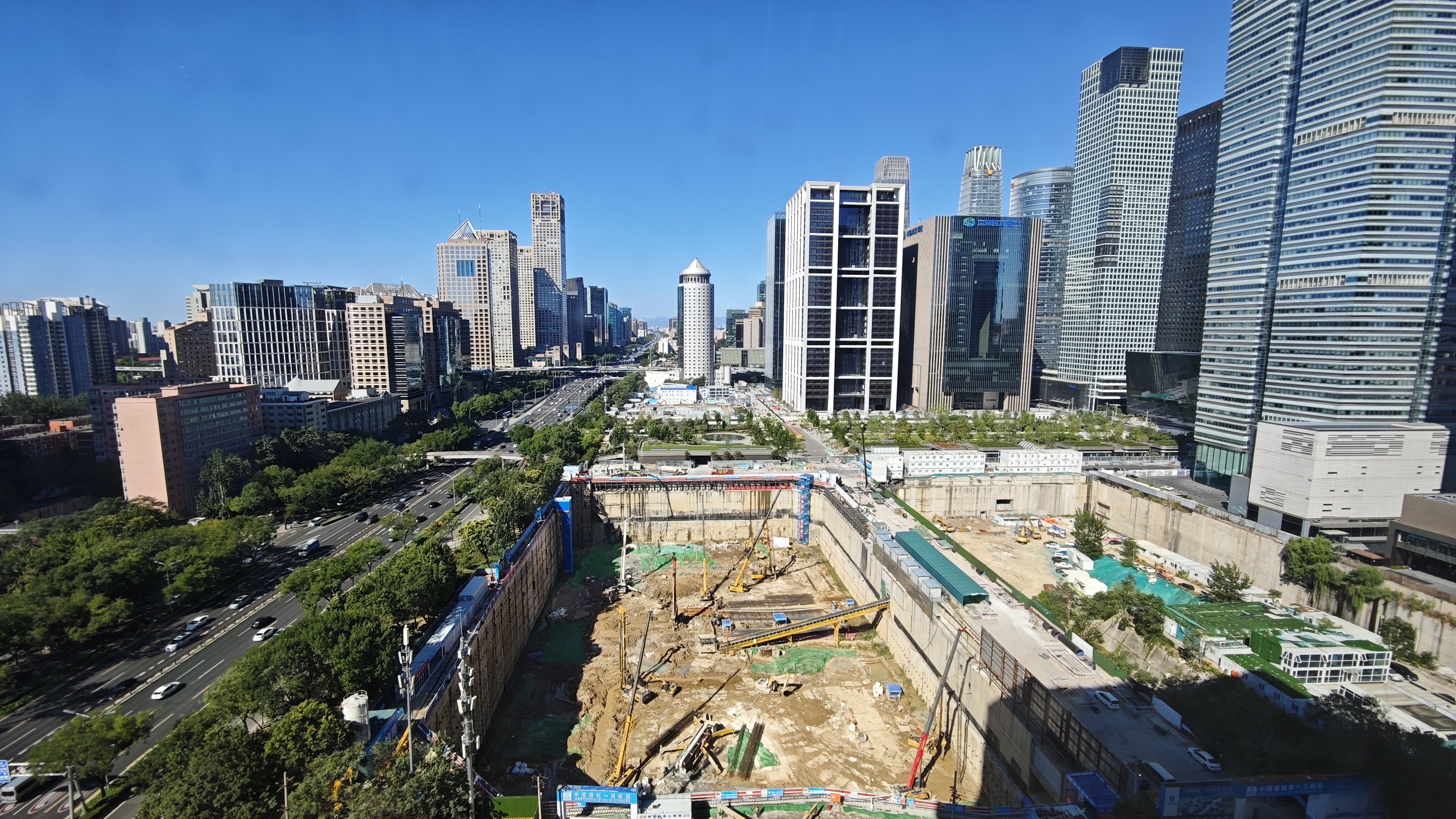 2026年9月13日北京中央商务区建筑与施工场地资料照片